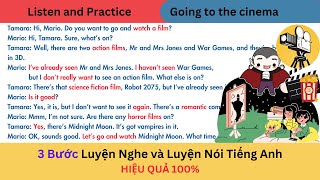 (11) LUYỆN NGHE NÓI TIẾNG ANH - Going to the cinema | watching movies at ...  - Let's study with Mây