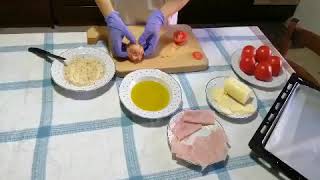 Pomodori gratinati - Video ricetta asilo nido Melograno