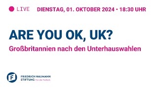 Are you ok, UK? Großbritannien nach den Unterhauswahlen