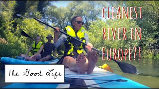 Crazy Kayaking the Tirino River, Abruzzo! The cleanest river in Europe!?