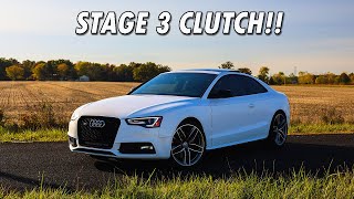 2016 Audi S5 Manual Stage 3 Clutch Impressions - POV Drive