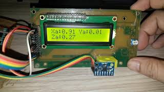 Test Accelerometer MPU6050