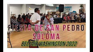 Fiesta de San Pedro Soloma comunidad San Pedro Video#3  en Belfair Washington 6/29/22 Cultura Maya