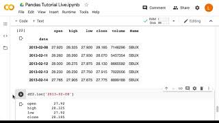 Selecting Rows and Columns (Deep Learning Prerequisites: The Numpy Stack in Python V2)