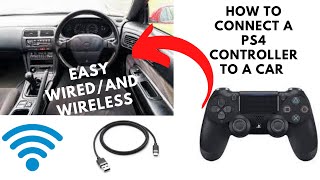 How To Connect Your ( PS4 Controller ) To Your Car *Working 2023*