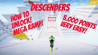 How To Complete The 5k Rep On Mega Ramp In Descenders