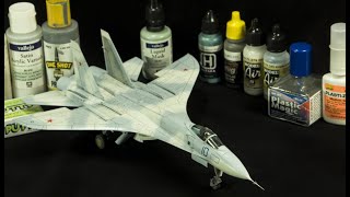 Modelsvit 1/72 T 10-1 first flight version of su-27 prototyp [full video build]