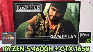 Days Gone Gameplay On Lenovo Legion 5 | Ryzen 5 4600H + GTX 1650 + 16GB Ram | 50+ FPS on High