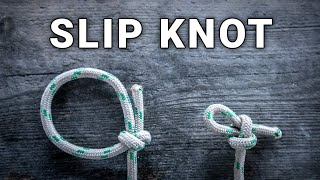 How to Make a Slip Knot (Both Versions)