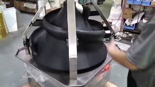 Big dough balls rounding machine