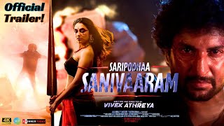 Saripodhaa Sanivaaram Hindi Trailer - Update | Nani, Priyanka Mohan, Vivek Athreya | Nani 31