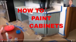 How to Paint Cabinets