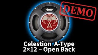 How does Celestion A Type 2x12 Open Back IR sounds? - METAL DEMO