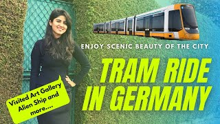 Tram Ride in Germany | Art Gallery| TUM | Indians day out Germany | Indian Vlogger in Germany