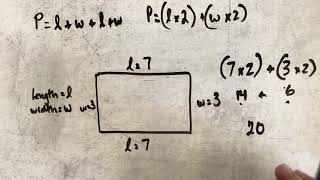 Finding the Perimeter of Rectangles & Squares