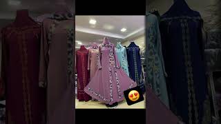 Beautiful flair abaya designs. I love the front detailing 😍💯 #dubaiabaya #abayadesigns #abaya