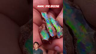 Mining gems Opal ini Arizona #treasure #opal #mining #crystals #absoluteopals #agatehunting