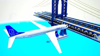 Plane Crash On Physics Bridge - Teardown