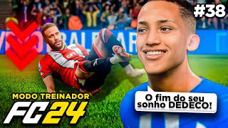 ELE ACABOU com meu SONHO da CHAMPIONS? 😨 MODO CARREIRA TREINADOR EA FC 24