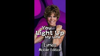 You Light Up My Life by Debby Boone  Lyrics for Mobile #lyricsmobileedition  #YouLightUpMyLifeLyrics