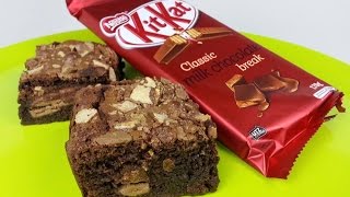 KIT KAT BROWNIES (How to)