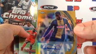 2014 Topps Chrome MLS Box Break Review