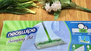 LINIS SERYE USING NEOSWIPE SWEEPING KIT |PRODUCT REVIEW|I’m a Happy Mom PH