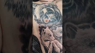 тату медведи #татуировки #юрга #tattoo #tattooartist #tattooing #кузбасс #арт #2024