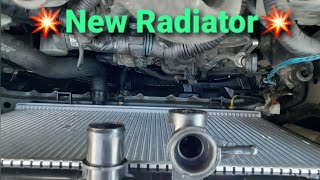 2007 Nissan Versa H Radiator Replacement