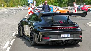 Cars Leaving Nürburgring Tankstelle - Lady Driven 991 GT3RS, CRAZY M3 G80, 500HP 7R, GT2 RS, GT350