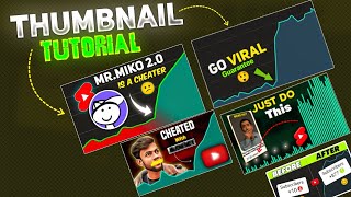 GROWTH GRAPH Thumbnail Tutorial | Make Thumbnail Like  @decodingyt  for youtube video