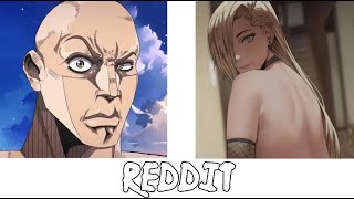 Anime VS Reddit  (The rock reaction meme) Part #17