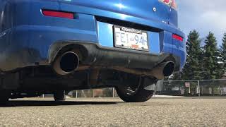 Borla Cat Back Exhaust //Mitsubishi Ralliart//