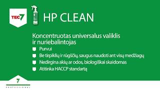 Tec7 HP Clean valiklis - dumblių šalinimas