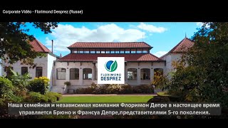 Corporate video - Florimond Desprez (English - Russian subtitle)