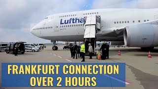 Over 2 hours to make Frankfurt Airport Connection! April, 2023 4K