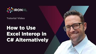 How to Use Excel Interop in C# Alternatively | IronXL