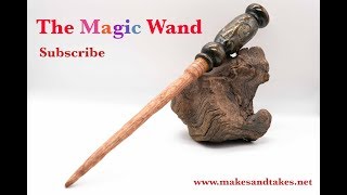 Making the The Magic Wizards Wand Harry Potter style!