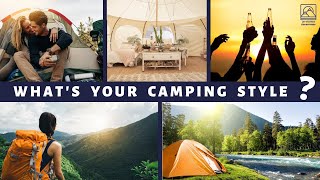 Discover Your Camping Style - Take the quiz!