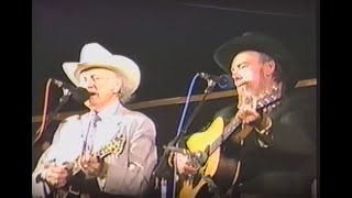 Bill Monroe & Mac Wiseman Legends Of Bluegrass Tour "Traveling This Lonesome Road" 1987 G.Valley, CA