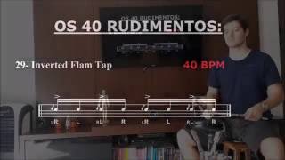 Os 40 Rudimentos - #29 - Inverted Flam Tap