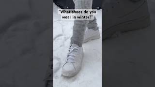 And you? What shoes do you wear in winter? 😂😂 #jokette #shorts #relatable #fyp