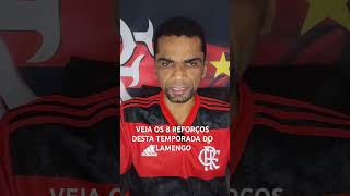 OS REFORÇOS DO FLAMENGO DE LA CRUZ, LÉO ORTIZ, CARLINHOS, MICHAEL, ALCARAZ, ALEX SANDRO VIÑA E PLATA