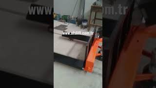 TERAZİLİ BOBİN LEVENT TRANSPALETİ - SCALE COIL PALLET TRUCK