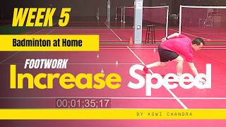 Badminton at Home - Week 5 :  How to Improve Speed