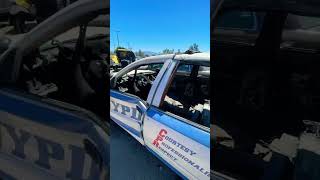 Watch What Happens When A Police Car Is Completely Destroyed!