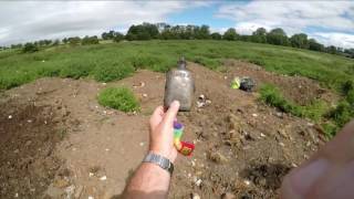 DUMP DIGGING FOR BOTTLES IN BILTON , HARROGATE 25TH JUNE 2017