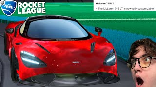 The SECRET McLaren 765LT CHANGE in Season 14! [Rocket League]