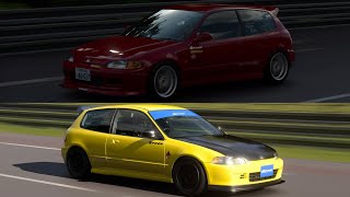 Gran Turismo 7 | Honda Civic SiR-II (EG) '93 | Engine Swap, Customization, Tune & Lap Test