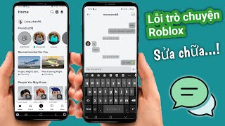 cách sửa lỗi trò chuyện roblox trên điện thoại di động